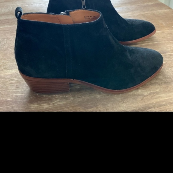 J.crew Sawyer black suede ankle boots - Picture 2 of 2